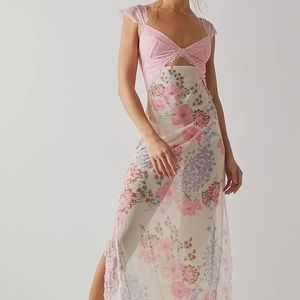 Free people suddenly fine maxi slip